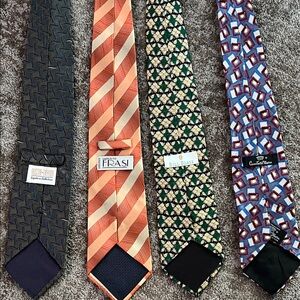 Elegant Men's Tie Collection - Assorted Colors
